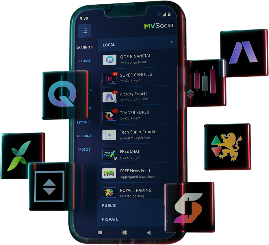 MV Social community trading app